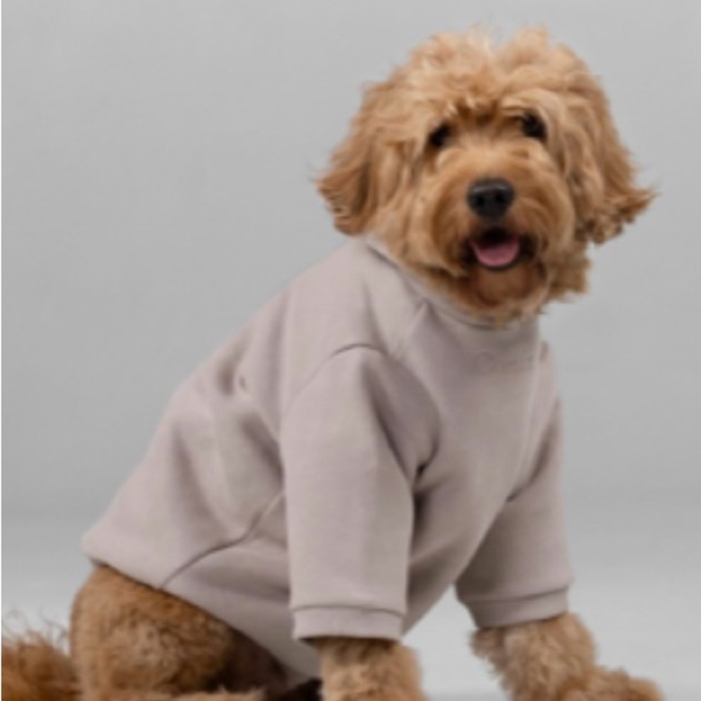 Bark Soft Beige Dog Pullover